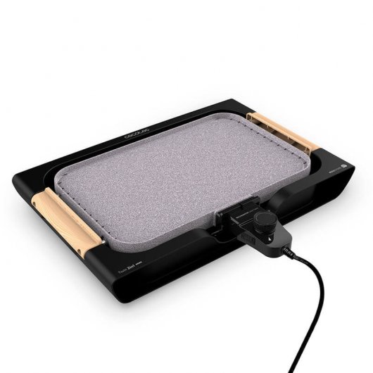 Cecotec Rock and Water 3000 Twin Parrilla Eléctrica Reversible con Plancha y Grill