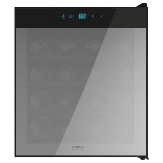 Cecotec Grand Sommelier 1600 SilenceCrystal Vinoteca 16 Botellas