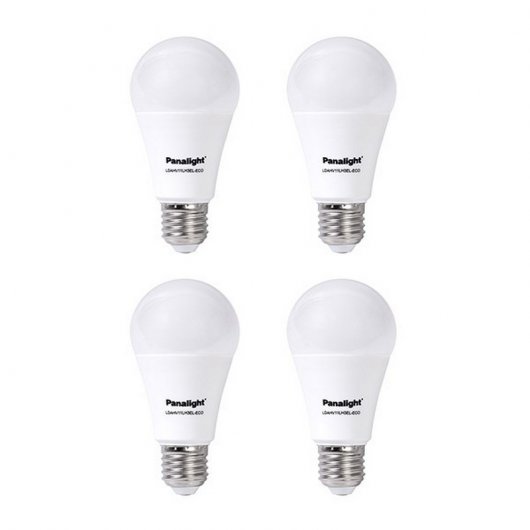 Panasonic Bombilla LED Frost 11.5W E27 Luz Cálida Pack de 4 