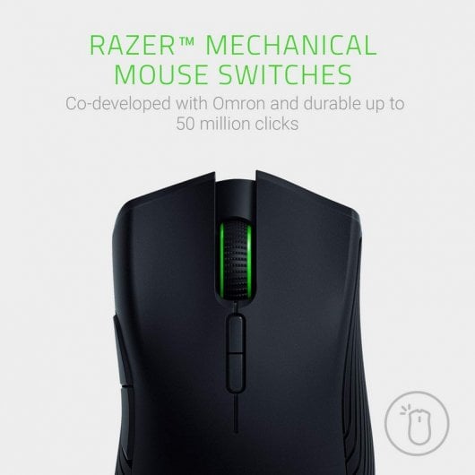 Razer Mamba Wireless Ratón Inalámbrico Gaming 16000 DPI