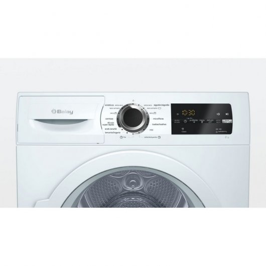 Balay 3SB988BA Secadora Bomba de Calor de Carga Frontal 8Kg A++ Blanco