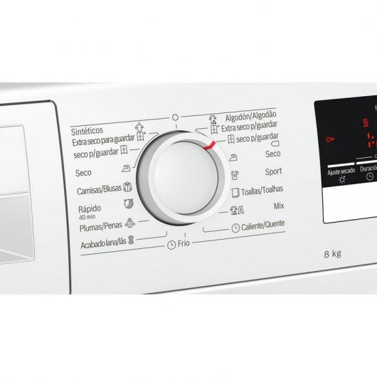 Bosch WTR85V90ES Máquina de Secar com Bomba de Calor 8Kg A++ Branca