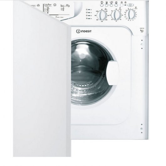 Indesit IWME 106 Lavadora de Carga Frontal Integrable 6Kg A+
