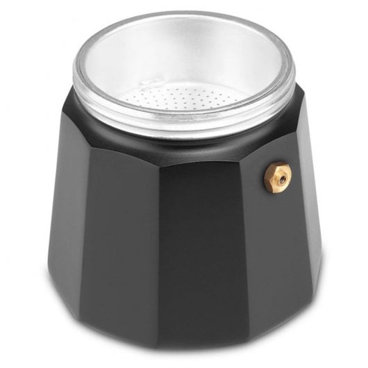 Orbegozo KFN 610 Cafetera Italiana de Aluminio para 6 Tazas Negro