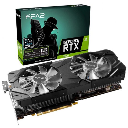 KFA2 GeForce RTX 2070 EX 1 Click OC 8GB GDDR6
