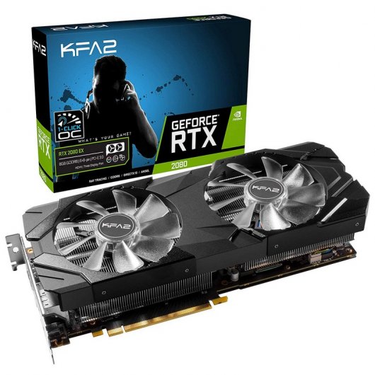 KFA2 GeForce RTX 2080 EX 1 Click OC 8GB GDDR6