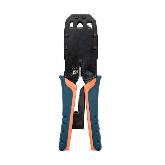 Nanocable 10.31.0102 Pince à sertir Noir, Orange