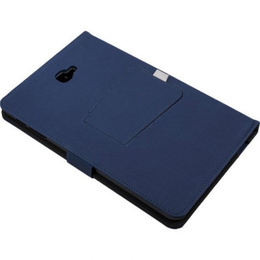 SilverHT Bookcase Wave Funda con Teclado Bluetooth Azul para Samsung Tab A 10.1" 2016