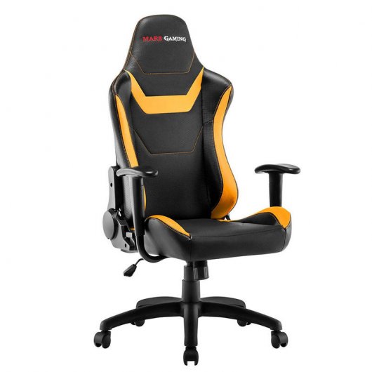 Mars Gaming MGC218 Silla Gaming Amarillo
