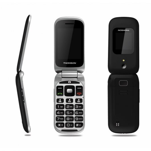 Thomson Serea 66 Teléfono Móvil Negro Libre
