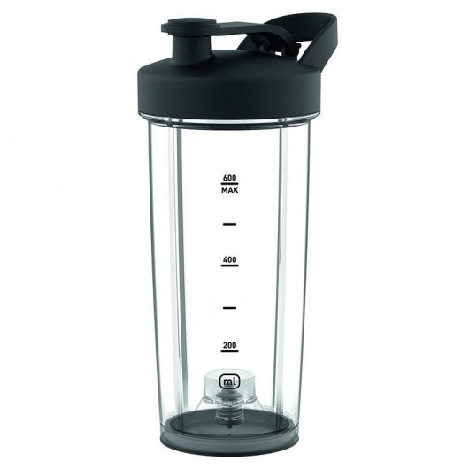 Moulinex FreshBoost LM180110 Batidora de Vaso + Botella para Llevar 800W Blanca