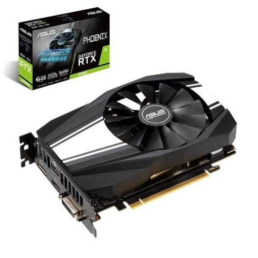 Carte Graphique Asus Phoenix GeForce RTX 2060 6GB GDDR6