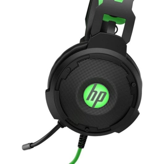 Auricolari HP Pavilion 600 con filo USB Gaming 7.1 Surround Microfono LED Nero Verde