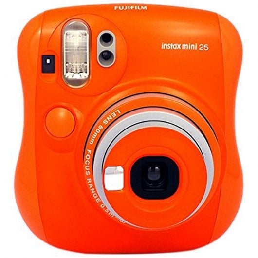 Fujifilm Instax Mini 25 Cámara Instantánea + 1 Paquete de Películas Fotográficas