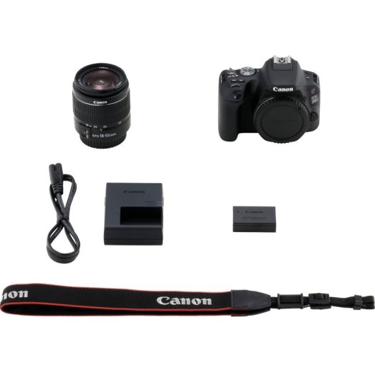 Canon EOS 200D 24.2MP + EF-S 18-55mm F/3.5-5.6 III
