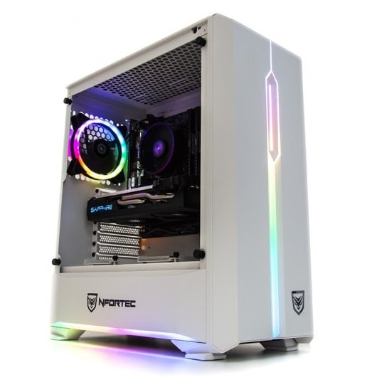 PcCom Silver AMD Ryzen 5 2600/16GB/240GB SSD+1TB/RX590