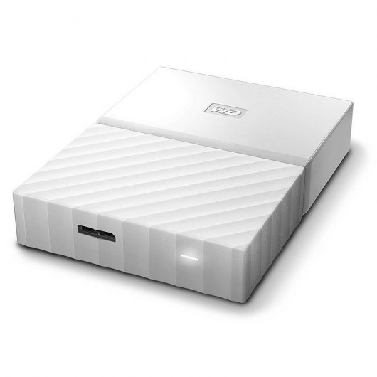 WD My Passport 4 TB 2.5" USB 3.0 Blanco Refurbished
