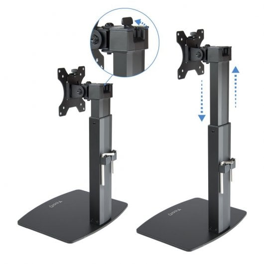 TooQ DB1732TN-B Suporte de Mesa 1 Braço 17-32" VESA 100x100 Preto