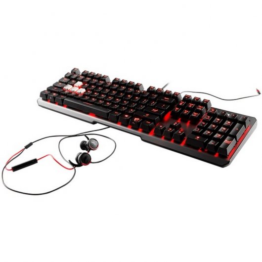MSI Vigor GK60 CR Teclado Gaming Cherry MX Red