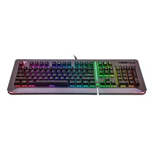 Thermaltake Level 20 RGB Titanium Teclado Gaming Cherry MX Speed Silver 