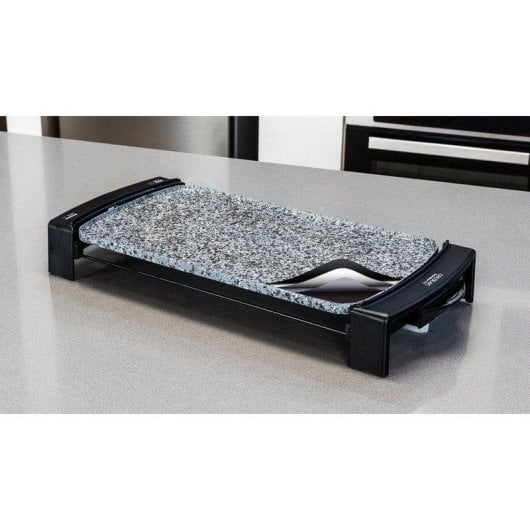 Parrilla Cecotec Rock&Water 2500 elektrische Grillplatte 2150W Antihaft Stein abnehmbares Kabel