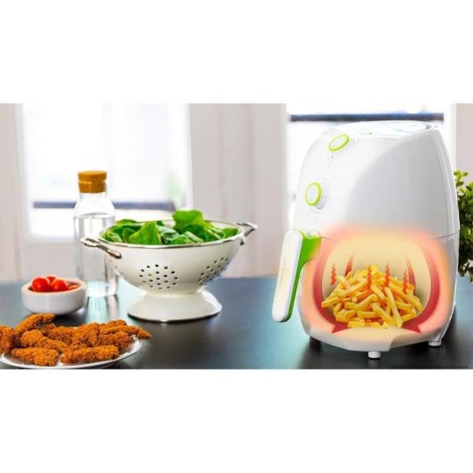 Cecotec Cecofry Compact Rapid White Freidora sin Aceite 1.5L 900W
