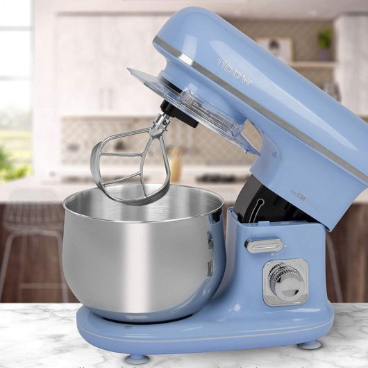 Clatronic KM 3711 Batidora Amasadora 1100W Azul