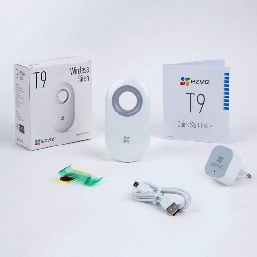 Allarme EZVIZ T9 Wireless Interno 85dB LED App