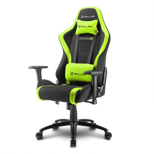 Sharkoon Skiller SGS2 Cadeira Gaming Preta/Verde