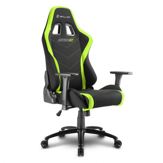 Sharkoon Skiller SGS2 Cadeira Gaming Preta/Verde