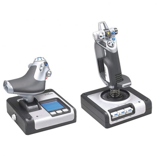 Système de contrôle de vol Logitech G Saitek X52 Système de contrôle de vol