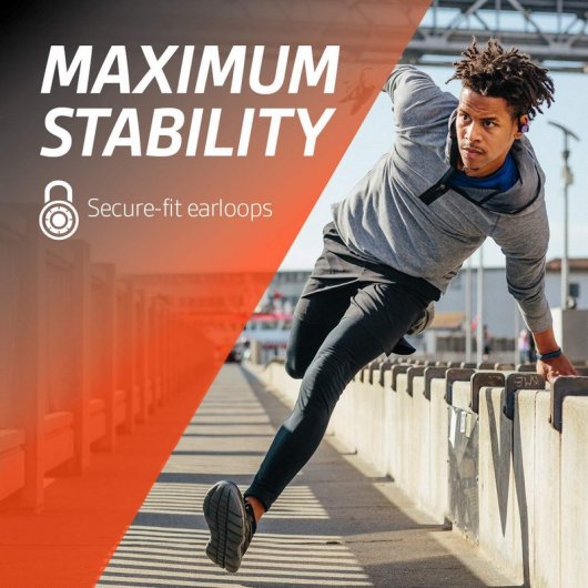 Plantronics BackBeat Fit 3100 Auriculares Deportivos Bluetooth Negro