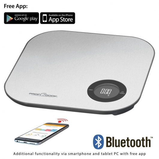 ProfiCook KW 1158 Báscula de Cocina Bluetooth