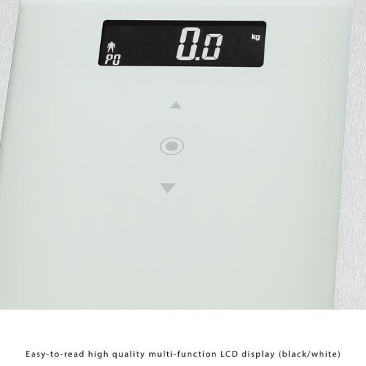 Balança Bioimpedância ProfiCare PW 3007 Até 180 kg 8 Índices Ecrã LCD