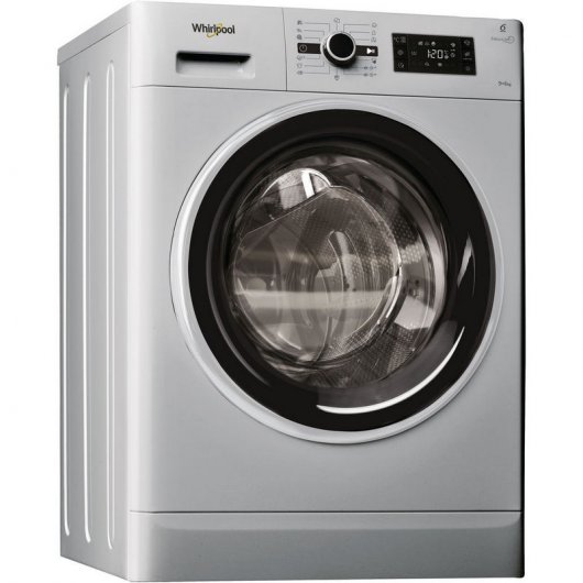 Whirlpool FWDG96148SBS Lavasecadora de Carga Frontal 9Kg/6Kg A Acero Inoxidable