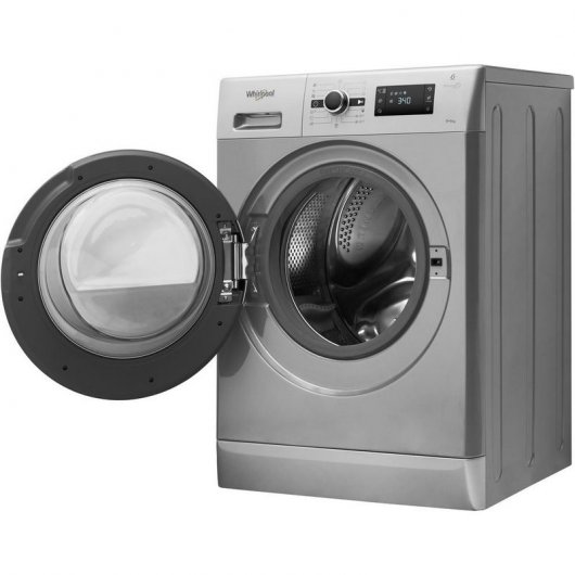 Whirlpool FWDG96148SBS Lavasecadora de Carga Frontal 9Kg/6Kg A Acero Inoxidable