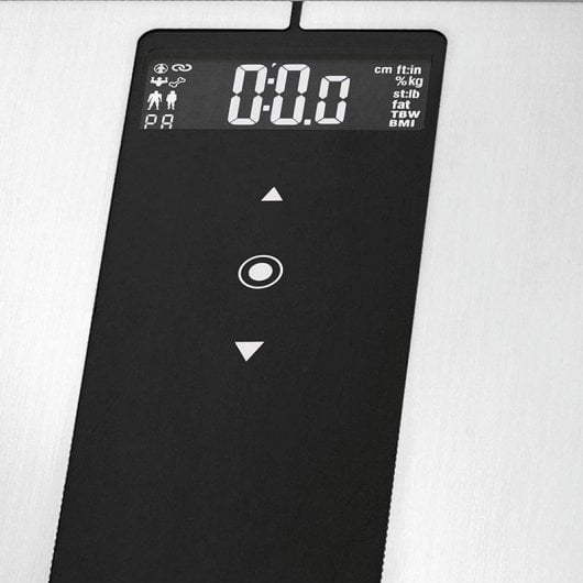 ProfiCare PW 3008 Báscula de Baño Bluetooth con Análisis Corporal Acero Inoxidable
