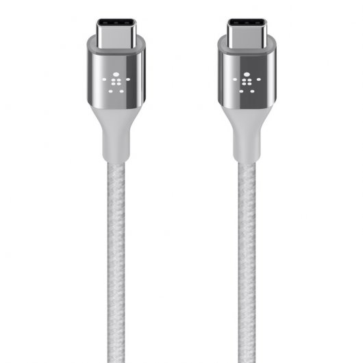 Belkin DuraTek Cable USB-C 1.2 metros Plateado