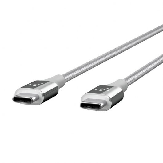 Belkin DuraTek Cable USB-C 1.2 metros Plateado
