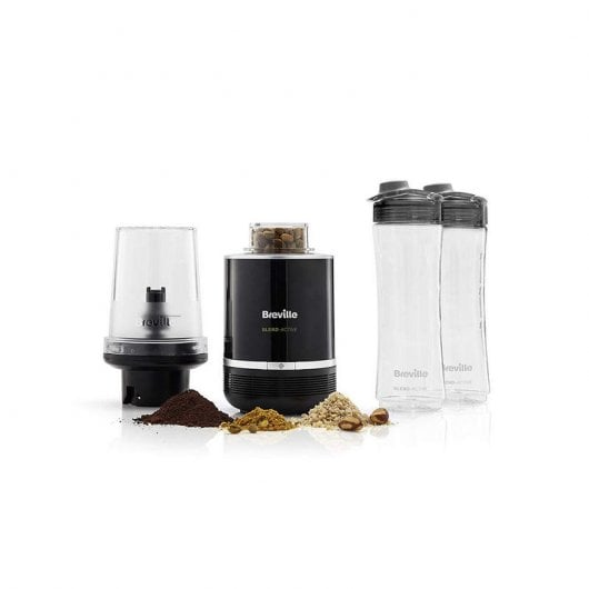 Breville Blend Active Pro Batidora de Vaso con Procesador de Alimentos 300W