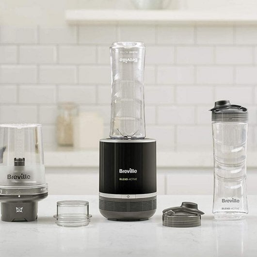 Breville Blend Active Pro Batidora de Vaso con Procesador de Alimentos 300W