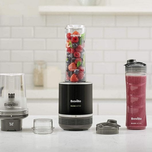 Breville Blend Active Pro Batidora de Vaso con Procesador de Alimentos 300W