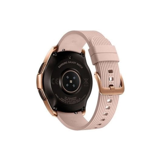 Samsung Galaxy Watch 4G Bluetooth GPS NFC 42mm Super AMOLED Or Rose Taille Unique Étanche 5ATM