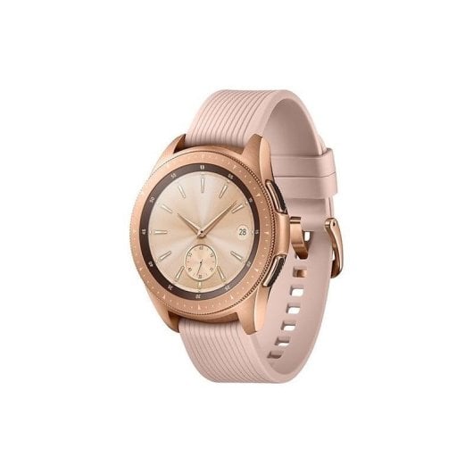 Samsung Galaxy Watch 4G Bluetooth GPS NFC 42mm Super AMOLED Or Rose Taille Unique Étanche 5ATM