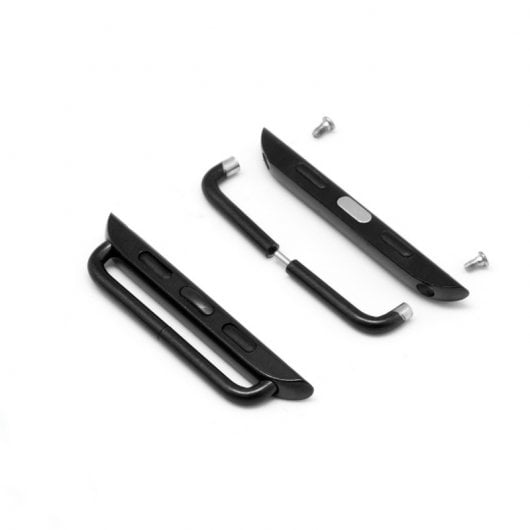 Unotec Adaptador de Correa Negro para Apple Watch 38/40mm