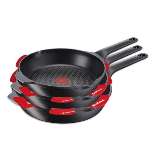 Tefal Aroma E215S3A Set de Sartenes de Aluminio de 22, 24 y 26 cm