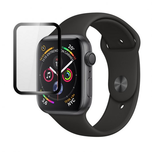 Unotec Protector Cristal Templado Full Frame Cover para Apple Watch 40mm
