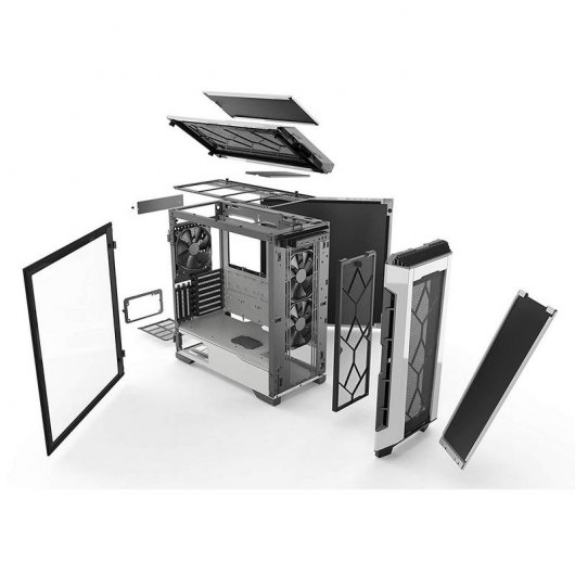 Phanteks Eclipse P600S Cristal Templado USB 3.1 Glacier White