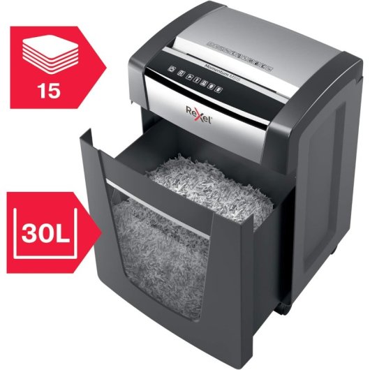 Rexel Momentum M515 Partikelschnitt-Aktenvernichter