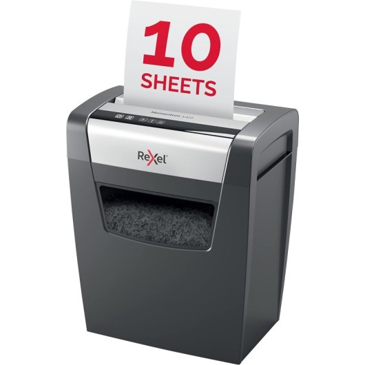 Rexel Momentum X410 Destructora de Papel Corte Confeti